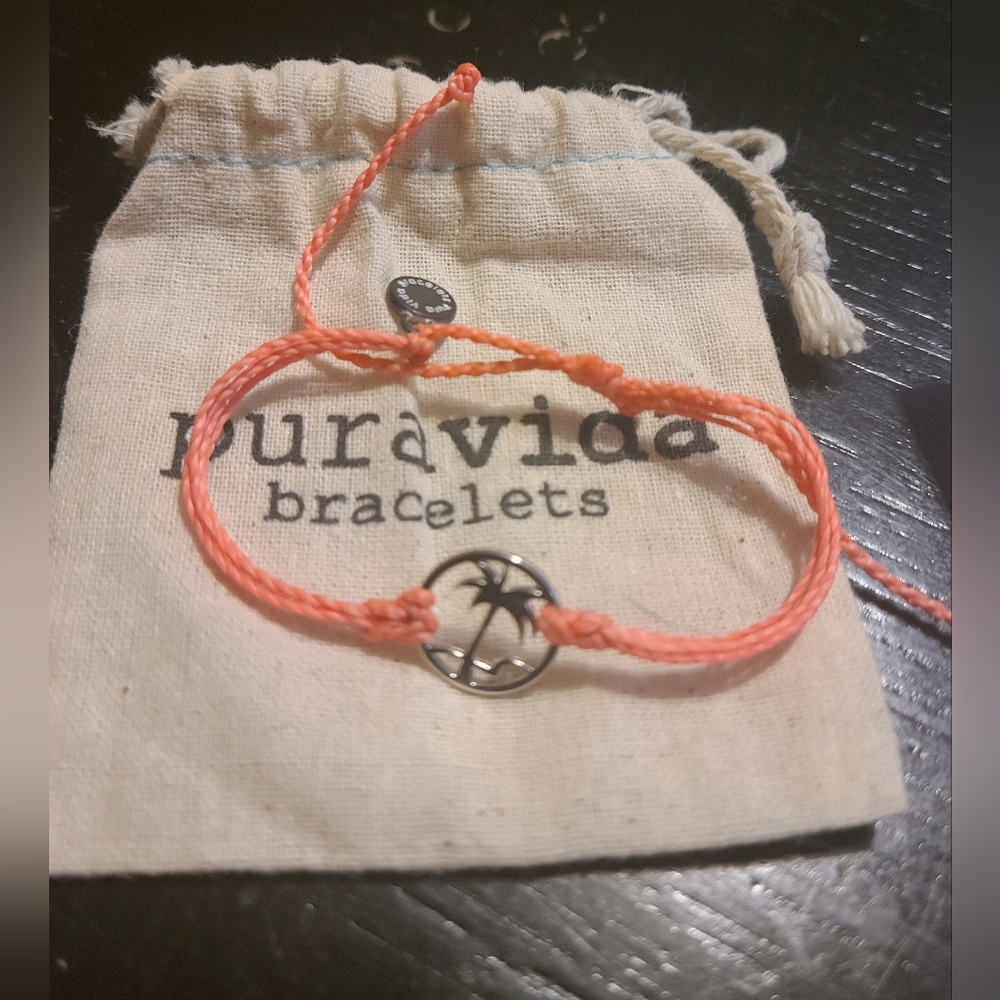 Pura Vida Palm Tree Bracelet